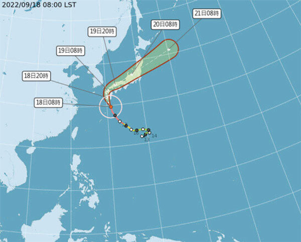「超級颱風」南瑪都 恐橫掃大半日本