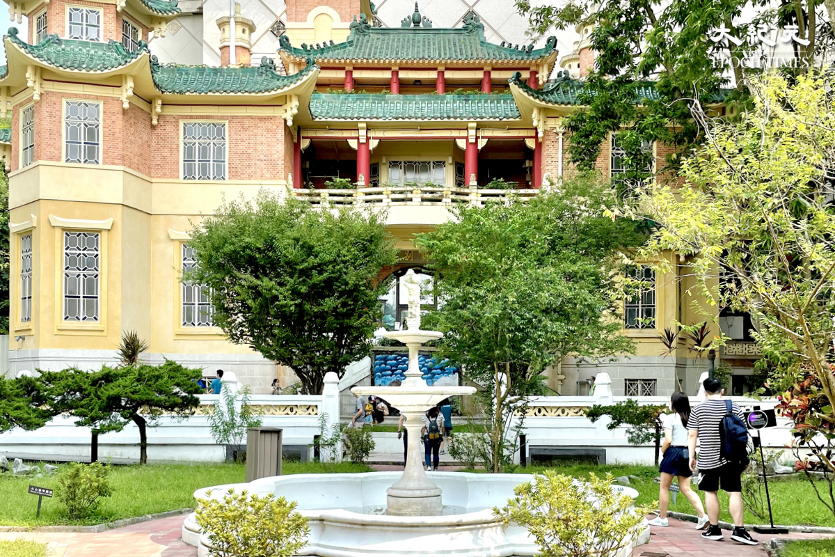 位於大坑的「虎豹別墅」，有著中式文藝復興的建築風格，集中西建築特色於一身。（樂賢／大紀元）