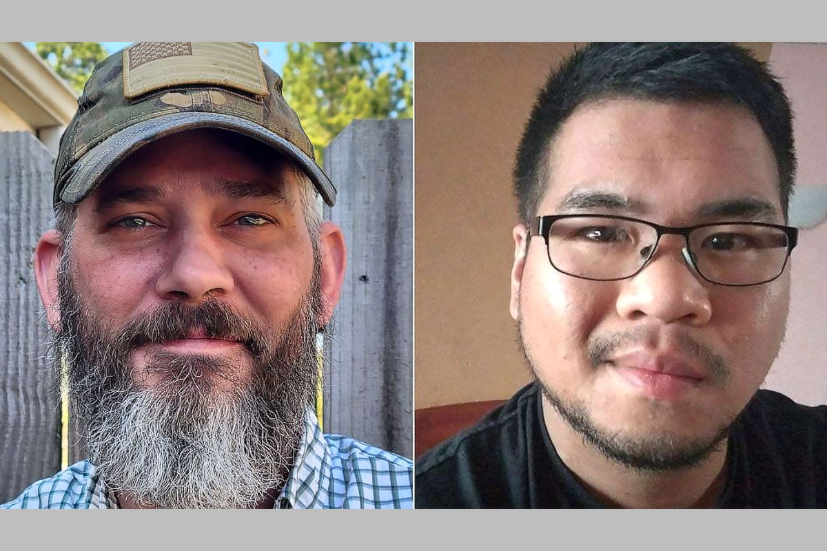 6月在哈爾科夫以北為烏克蘭作戰時被捕的美國人Alexander John-Robert Drueke（左）和Andy Tai Ngoc Huynh（右）的家人證實，他們已獲釋。(網絡圖片)
