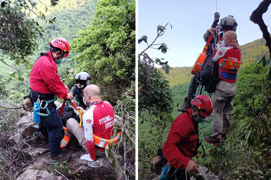 「珠寶大王」盧仲輝大嶼山行山墮百米崖 飛行服務隊送院搶救後不治