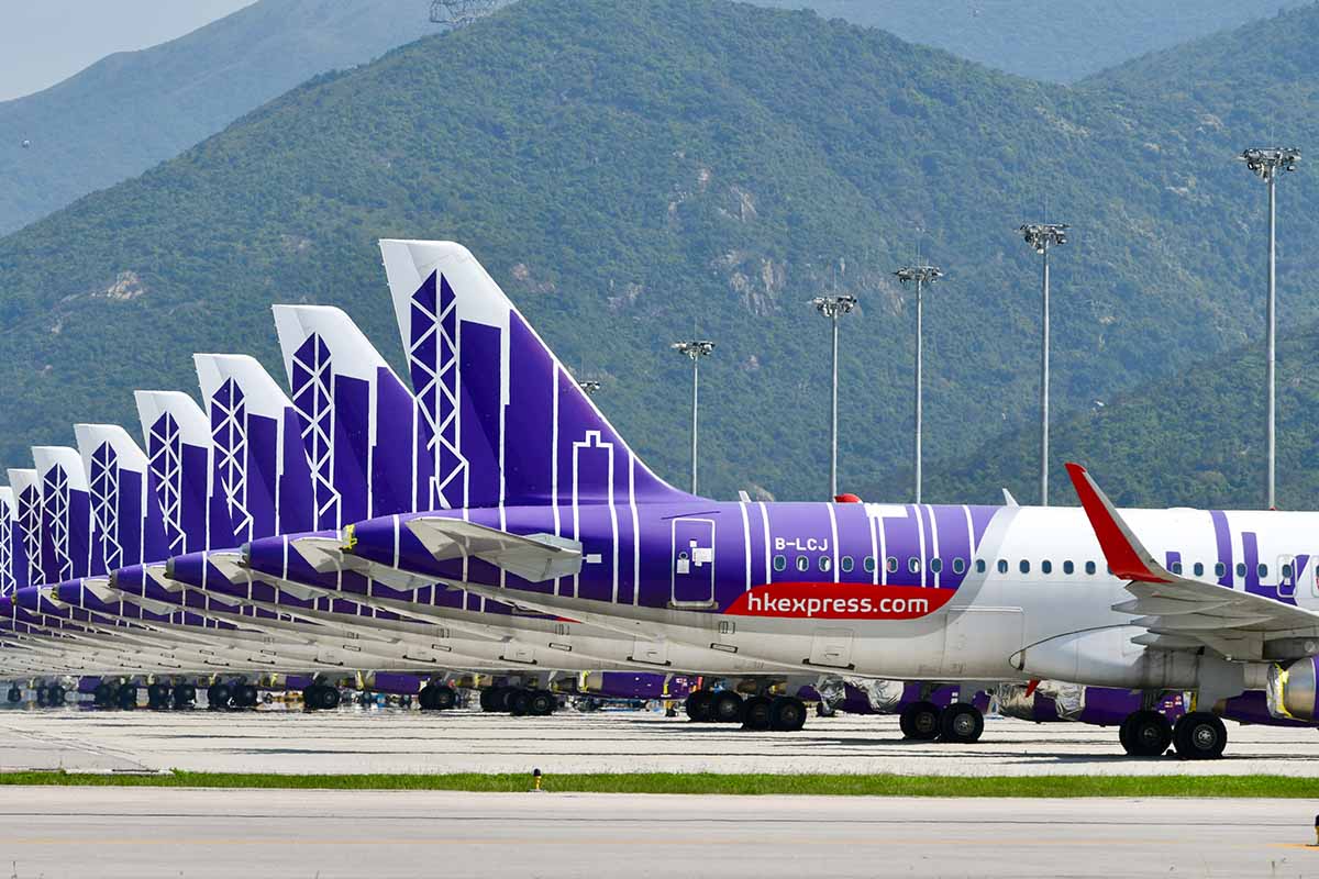 香港快運宣布未來三個月將陸續增加超過400班航班。資料圖片。（政府新聞處）