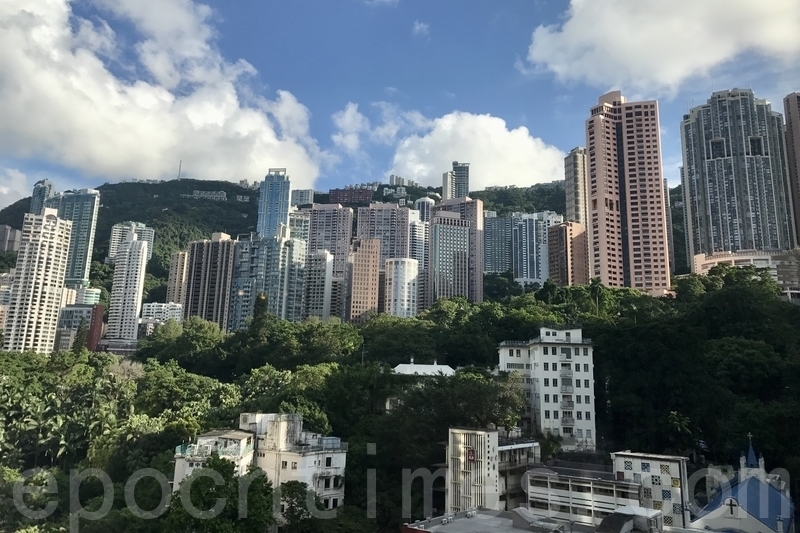 中原城市領先指數CCL今天（30日）公布截至9月25日，香港樓價一周下降0.34%。（唐詩韻／大紀元）
