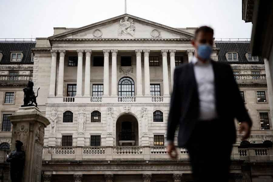 英倫銀行重申每日願購最多50億英鎊國債