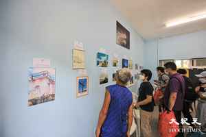 蒲台島首次舉辦藝術節 優秀作品村公所展出 將推出NFT
