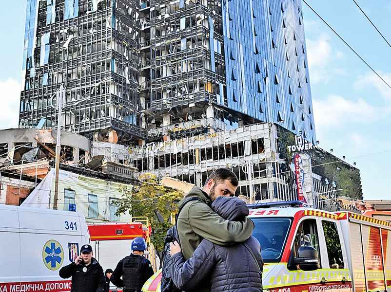 烏克蘭多地遭襲擊 基輔傳爆炸