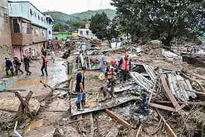 委內瑞拉暴雨土石流 整村被毀22人死逾50人失蹤