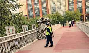 北京人談「看橋員」： 二十大獨有的風景線