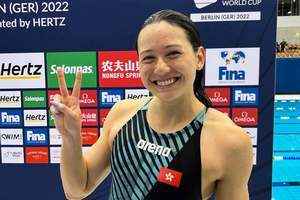 短池世界盃 何詩蓓100米自由泳奪冠 摘第3面金牌