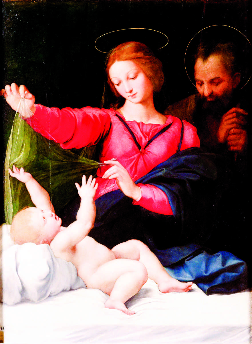 拉斐爾作品，《洛雷托聖母》（Madonna of Loreto）。（公有領域）