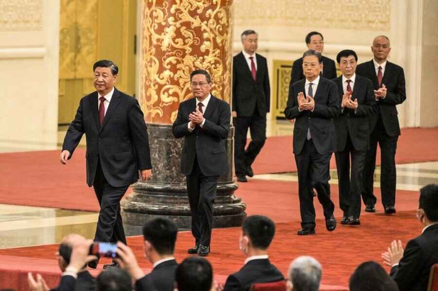 中共七常委排名異常 習近平已打破中共多項慣例