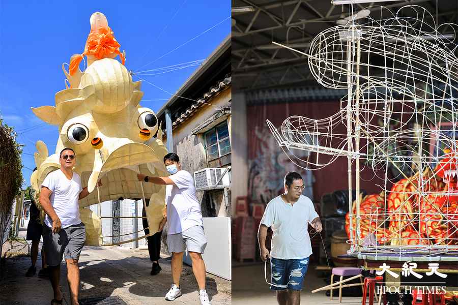 傳統手藝｜大埔六鄉時光藝術展矚目作品 三米高巨型客家麒麟頭的誕生