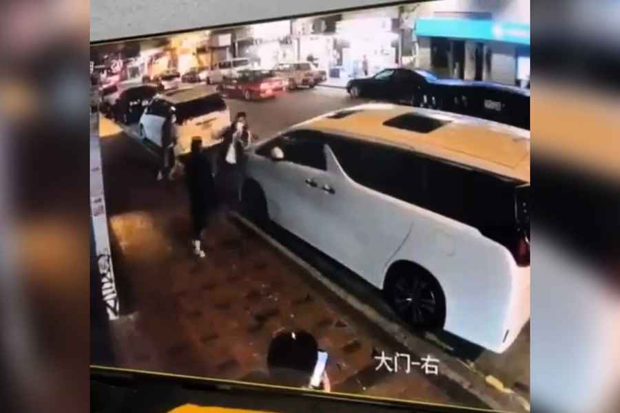 3月男子街頭被狂斬 CCTV影片曝光 