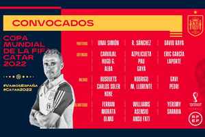 世界盃2022｜西班牙世界盃名單出爐 安素法迪趕及上「尾班車」