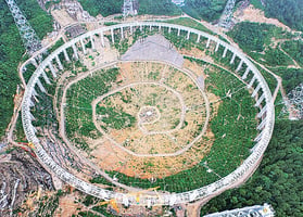 貴州平塘建巨大望遠鏡 尋找外星人