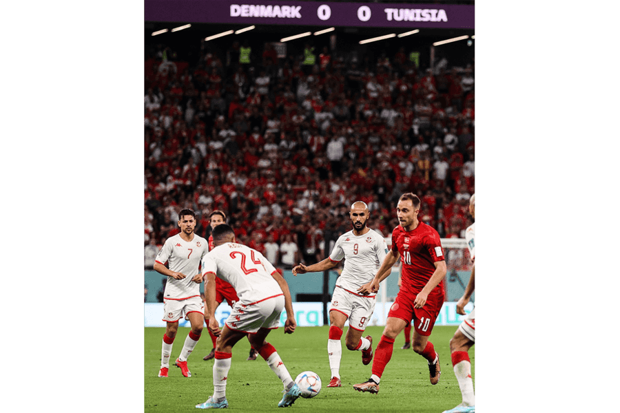 世界盃2022｜丹麥突尼西亞對攻無果互交白卷