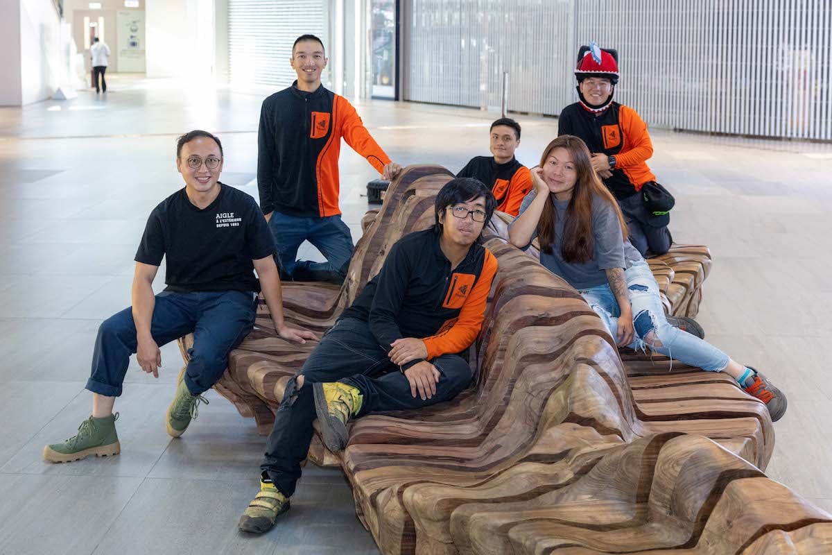 Ricci感激2018年認識了專業樹隊，從而有機會啟動了自己的「追夢之旅」。（受訪者提供）