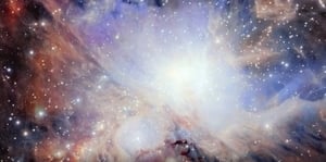 獵戶座大星雲新星亮相 繁星點點如雪花