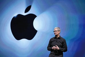 蘋果2016年銷售未達標 庫克減薪160萬美元