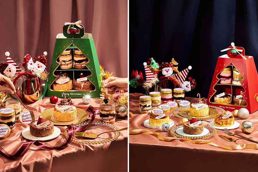人氣巴斯克蛋糕店Soulgood Bakery聖誕新年期間限定 多款派對套餐