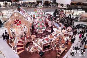 聖誕好去處｜中環置地廣場烘培主題 聖誕婆婆薑餅人現身