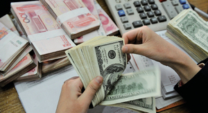 中國1月外匯佔款跌6500億