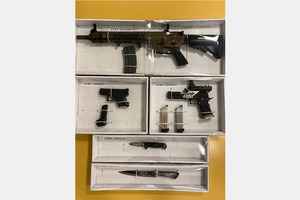 沙田反黑組破黑幫武器庫 檢3槍2刀 23歲男被捕