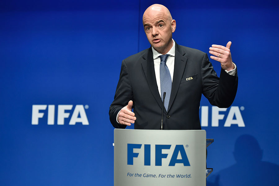 新任國際足協主席因凡蒂諾上任後一直努力推動世界盃擴軍。（Getty Images）