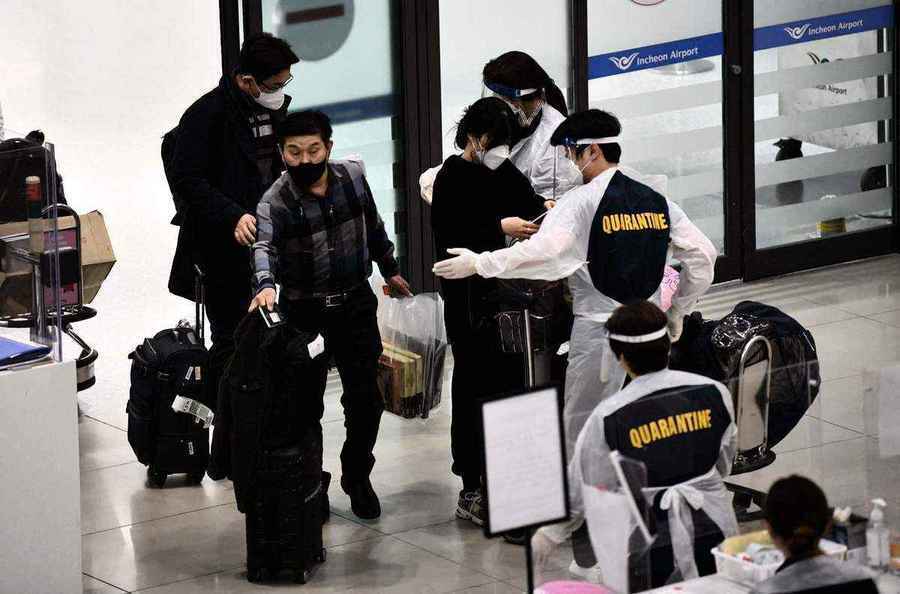 韓國海外流入確診者76%為中國人 強化對港澳防疫