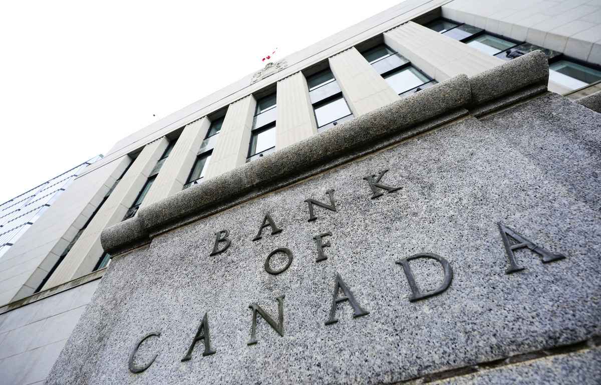 加拿大央行在議息會議後宣布加息0.25厘，這是該行連續第八次加息，指標利率已升至4.5厘，為近十五年來最高水平。圖為加拿大央行資料照。（Sean Kilpatrick／加通社）