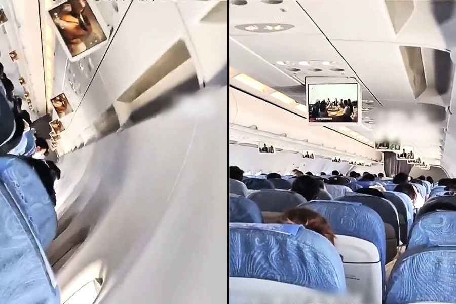 國航航班顛簸下墜 乘客尖叫錄影片以防不測