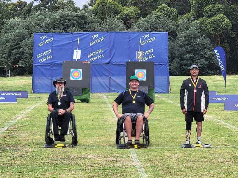 澳洲殘疾人射箭賽 危家銓奪複合弓個人賽銅牌