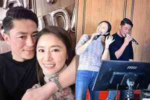 林心如曬照慶生 與霍建華甜蜜秀恩愛