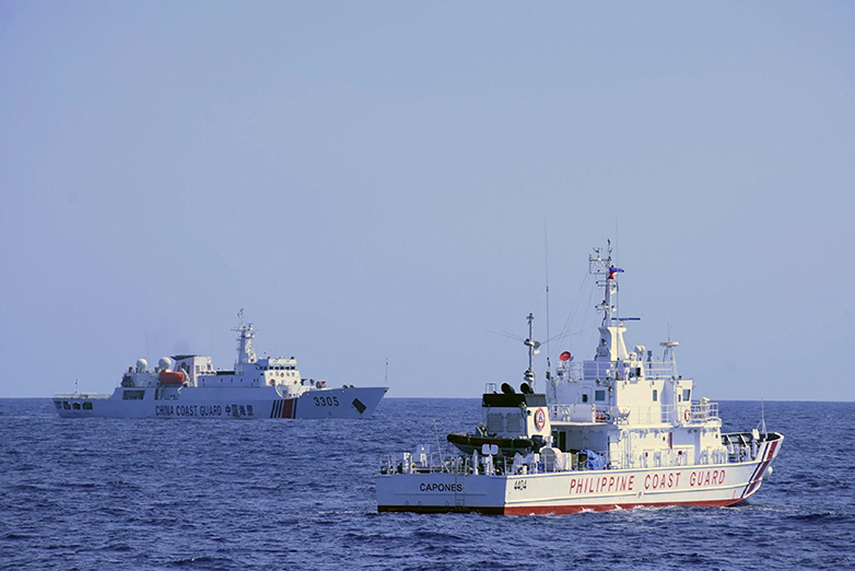 中共海警船大幅增加南海巡航