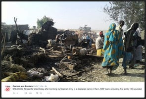 尼日利亞軍機誤殺52平民 傷上百人