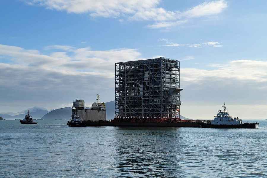 焚化爐｜I·PARK1首個巨型機電設備組件運抵香港