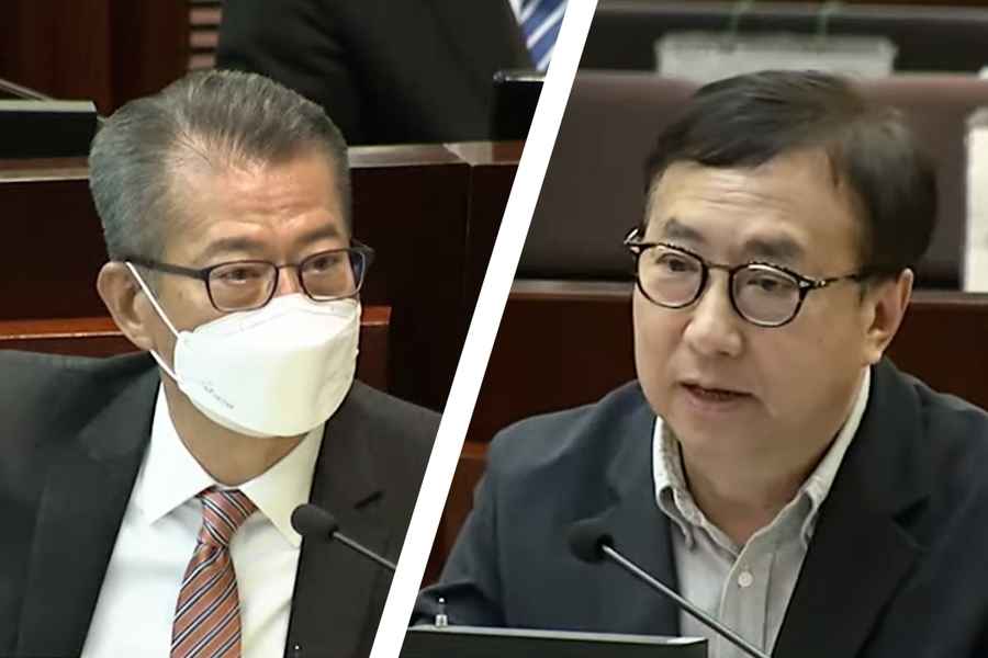 狄志遠稱「好難支持」預算案 陳茂波揚言港官不受脅逼