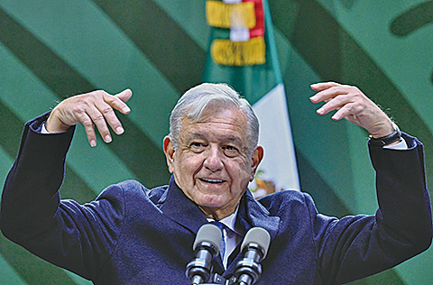 墨西哥總統分享神秘照片 稱其為「瑪雅精靈」