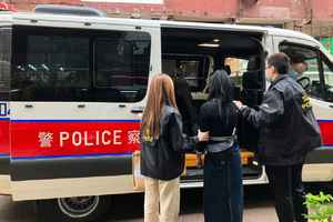 警方荃灣掃黃拘3大陸人 2男管有第一部毒藥