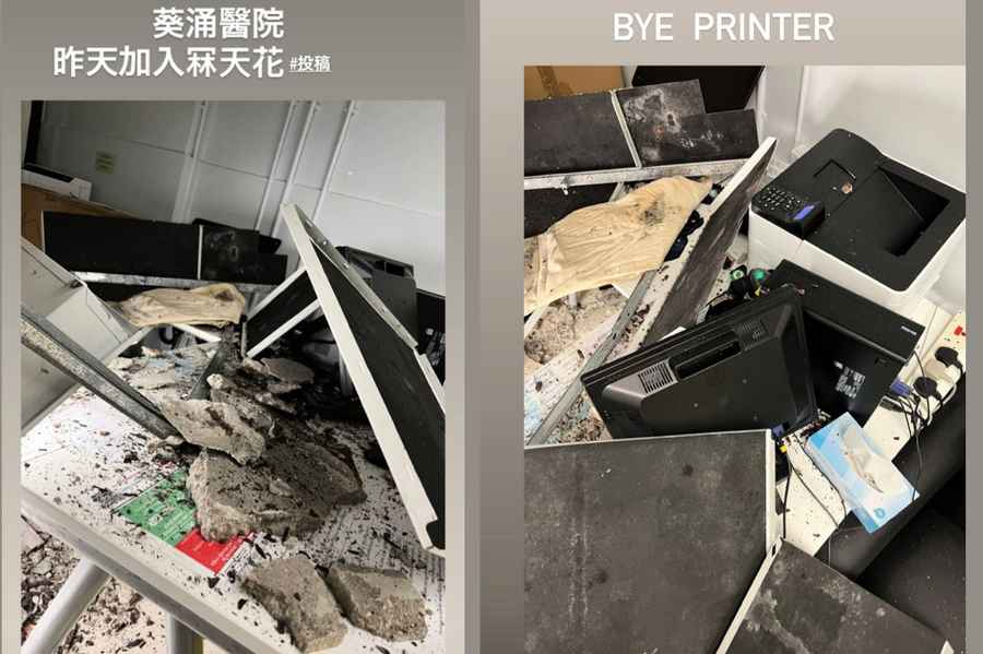 公院事故｜葵涌醫院昨冧天花 醫管局下午見傳媒