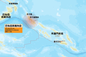 巴布亞新畿內亞7.9級猛烈地震 海嘯或侵襲鄰國