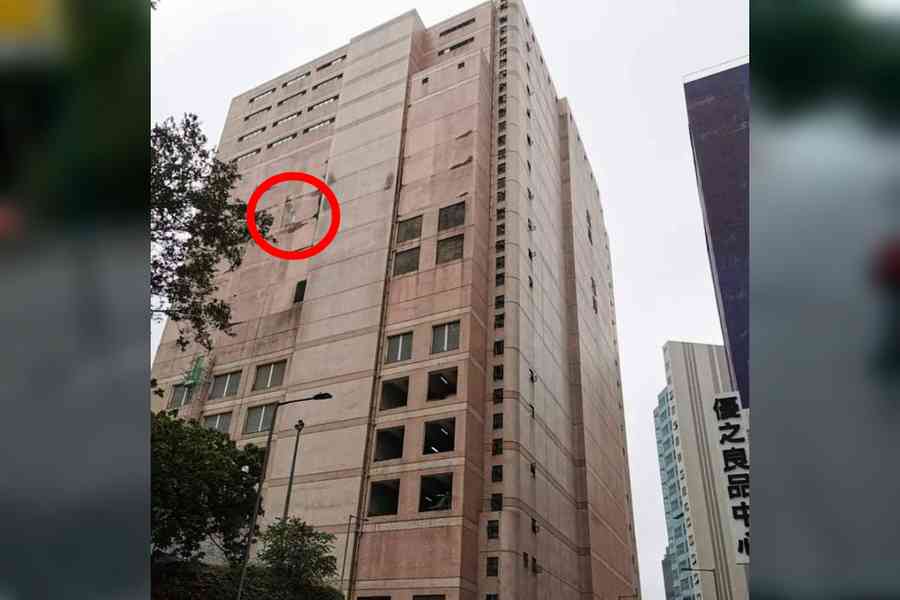 嘉里貨倉外牆石屎剥落砸傷途人 53歲倉庫主管被捕