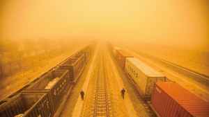 中國15省再遇沙塵暴  北京叫停露天集會、體育活動