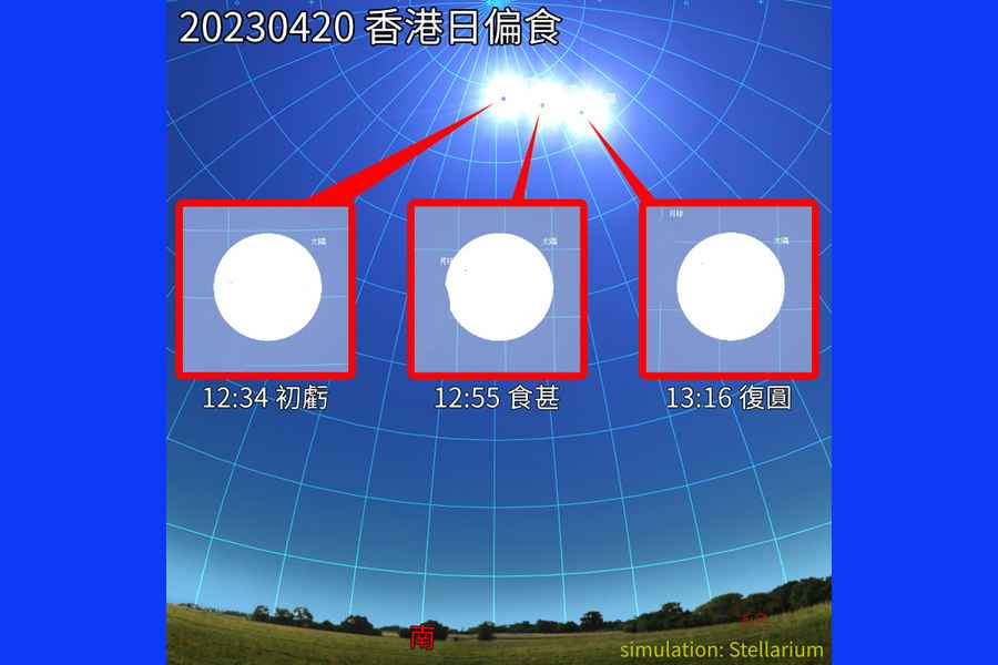 香港4月20日將出現日偏食  錯過再等5年