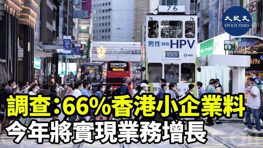 調查：66%香港小型企業 今年將實現增長
