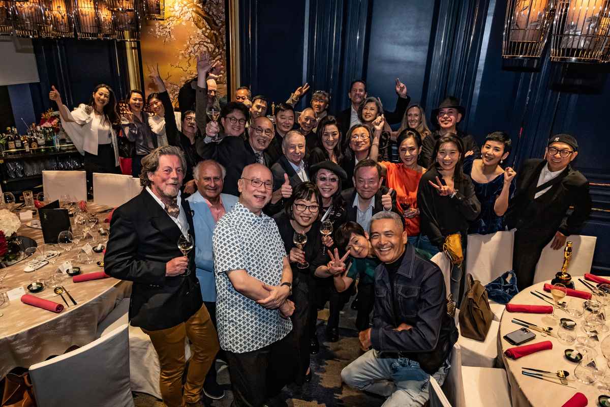 楊紫瓊日前與多位圈內好友於文華東方酒店舉行飯局聚舊。（香港文華東方酒店提供）