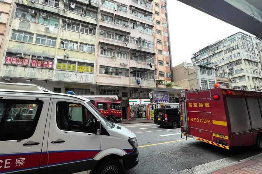 賊蹤處處｜深水埗男子墮平台送院亡 疑企圖爆竊失足墮樓