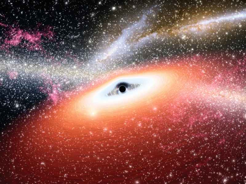 超級黑洞質量達理論極限  相當於太陽320億倍