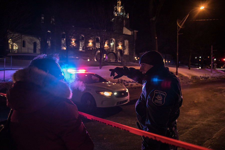 加魁北克清真寺遭恐襲釀六死 疑犯是大學生
