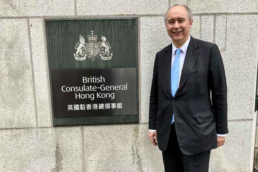 莊敦文訪港 多名前香港區議員去信英政府表不滿