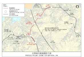 北環線採用地底走線 未來錦上路來往古洞僅12分鐘